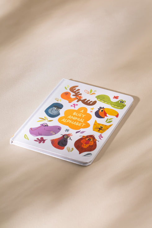 A Busy Animal Alphabet - Book For Kids